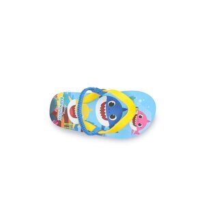 Toddler Boy Baby Shark Beach Pool Resort Flip Flops Size Large 9/10